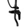 The shower system "Optima" 14445, one -leaf, tropical shower, watering can, color black