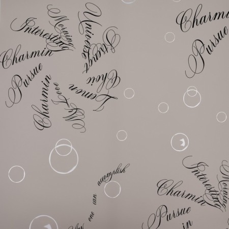 Film for flowers is matte, "bubbles", 57x57cm, cream + St. Pink, 65 μm-3