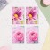 Set of mini -postcard "wishes - 3" chamomile, 40 pieces, 5 x 7 cm