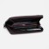 Male purse with lightning, department for bills, for cards, for coins, brown color