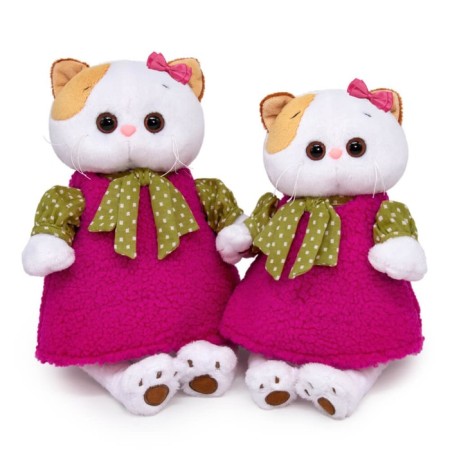Soft toy "Lee in the fur sundress", 27 cm-3
