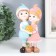 Polystone souvenir "Baby in caps, with a bouquet" MIX 9.5x6x17.5 cm