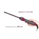 Pioneer HS-10125 curling iron, ceramics, d = 10 mm, up to 200 ° C, pink-gray