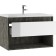 Domino IGAN Domino Domino under the Mario 80 sink, concrete, suspended, with 1 upper box