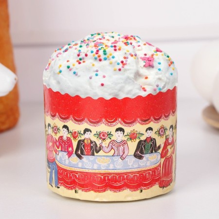 Paper form for cake "Gorodets" 70 x 60 mm, (packing 2000 pcs)