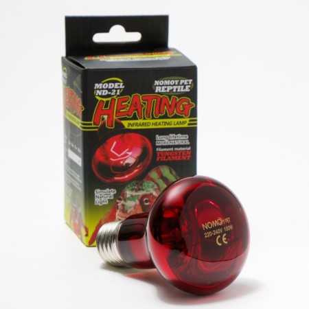 NomoyPet terrarium lamp infrared, 100 watts, base E27