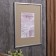 Photo frame pine С19 silver 40x50 cm (plastic screen)