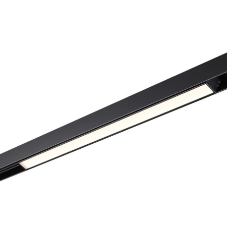 Track lamp for low -voltage busbar NOVOTECH. Flum, 24W, LED, 43x490x22 mm, black color-1