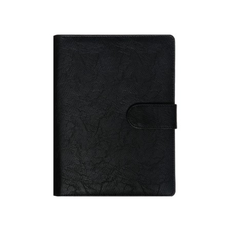 Organizer on the rings, PVC, A5, 140 sheets in a cage, on a button, with a calculator, mix-12