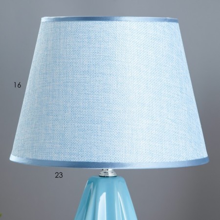 Table lamp "Florence" E14 40W Blue-chromium 22.5x22.5x35 cm Risalux-3