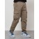 Cargo jeans men, size 44, beige color
