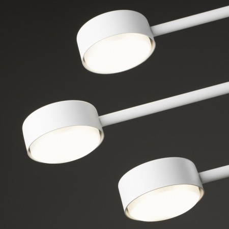 Freya FR5363CL-06W TACTIC, 845x845x865 mm ceiling lamp, GX53, 6x48W, white color-6