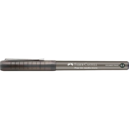 Faber-Castell Free Ink Needle, Black, 0.5 mm, disposable handle-1