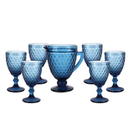 Bekker drinks, 7 items, blue color