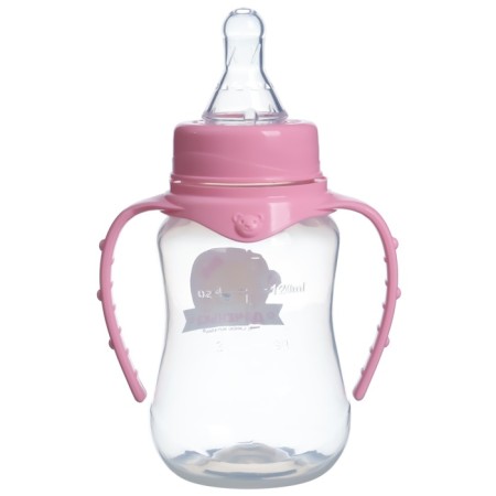 A bottle of feeding “Best daughter”, classic throat, 150 ml., 0 months, fitted, with handles-7