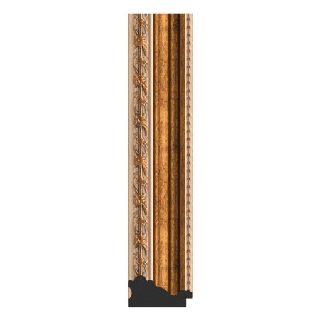 Mirror in the baguette frame, bronze Versailles 64 mm, 72.2x72.2 cm-2