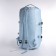 A backpack-snuffle with a zipper, 4 outer pockets, a shoe detachment, blue color