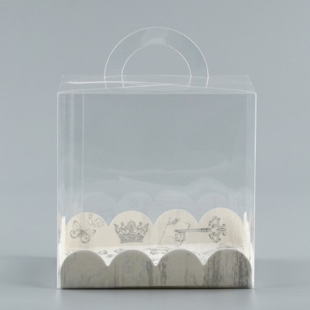 Confectionery box, chest, packaging, “keys to the heart”, 11 x 11 x 11 cm-4