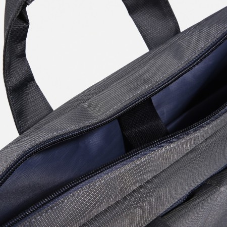 Laptop bag, gray color-5