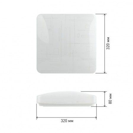 Lamp SPB-6-24 NANCY S 24W 4000K square-9