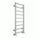 Water towel Terminus "Contour" P9, 400x800 mm, lower connection, chromium