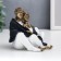 Polystone souvenir "in love with white clothes, tenderness and hug" 12x10.5x12 cm