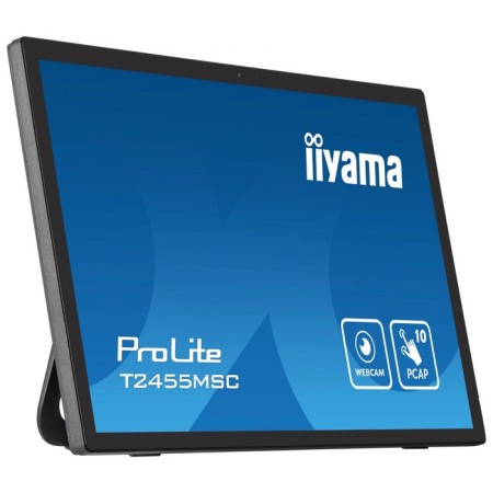 Monitor IIYAMA 23.8 "Prolite T24555MSC-B1 Black IPS LED 16: 9 HDMI M/M glossy 1000: 1 400C 107891-4