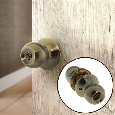 Latch 1302, with a latch, without a key, bronze color