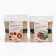 A set of jute washcloths with soap 2 pcs "Coffee and citruses"