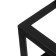 Ceiling chandelier "Cube" Black 1x40W E27 16x16x19 cm Bayerlux