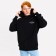 Male sweatshirt is laid, the color is black, size 50