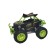 Buggy, inertial mechanism, springs, light and sound effects, green