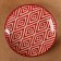 Largan Rishtan ceramics "Atlas", 31 cm, red