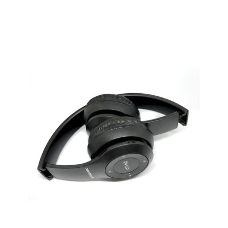 Headphones Ergolux ELX-BTHP01-C01, wireless, invoices, microphone, 250mach, FM, black-1