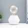 Bris table lamp 1x40W E14 wire-1,6m white 11.5x11.5x9cm