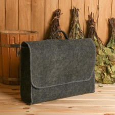 Bath -gray portfolio, felt