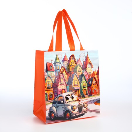 Bag Car Car, 23*12*25, Department without lightning, orange