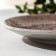 Porcelain plate flat Natur Sand, D = 16.5 cm, brown color