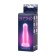 Anal plug luminous in the dark Cain Glow, waterproof, silicone, transparent, 10 cm