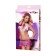 Schoolgirl's costume, pink-white color, OS size