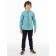Surchachka upper for ISee boys, height 158-164 cm, green color