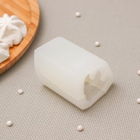 Silicone form "Bear-family", 5 × 4.8 × 5.9 cm, color transparent color-2