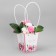 Carriage for flowers "Flower Fantasy", 13.5 x 15 x 9.5 cm