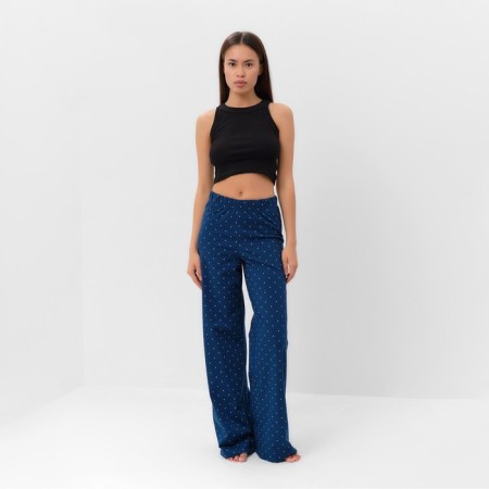 Women's pants kaftan "peas" p. 52-54, blue-3