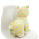 Soft toy "Lama", 45 cm, striped