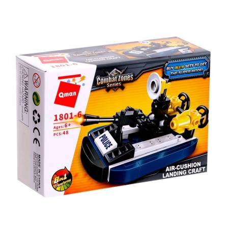 Constructor Police "Police Transport", 8 types, mix-14