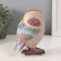 Souvenir Polystone "Owl with a handkerchief on the neck" 11.7x8.3x14 cm