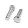 Bolt "Tundra Krep", with a hexagonal head, galvanized, Din933, M12x50 mm, 1 kg
