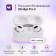 Wireless headphones Windigo Pro 2, TWS, BT5.0, 45/500 mAh, with noise reduction, sensor, white