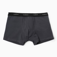 Panties men's boxers, dark gray color, size 50 (xl)